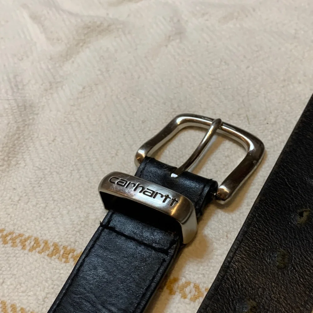 Carhartt Black Leather Belt